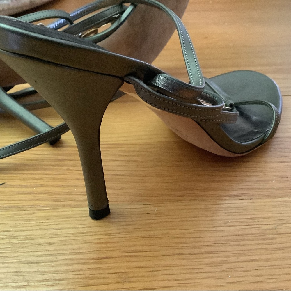 Gucci Strappy Leather Heels - Picture 8 of 12